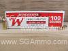 100 Round Box - 9mm Luger Winchester FMJ 115 Grain Value Pack Ammo - USA9MMVP